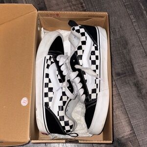 Vans Black and White Checkered Sneakers